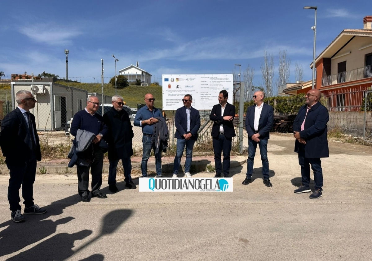 Rete fognaria a Manfria, via ai lavori: sopralluogo nelle aree dei cantieri  - 