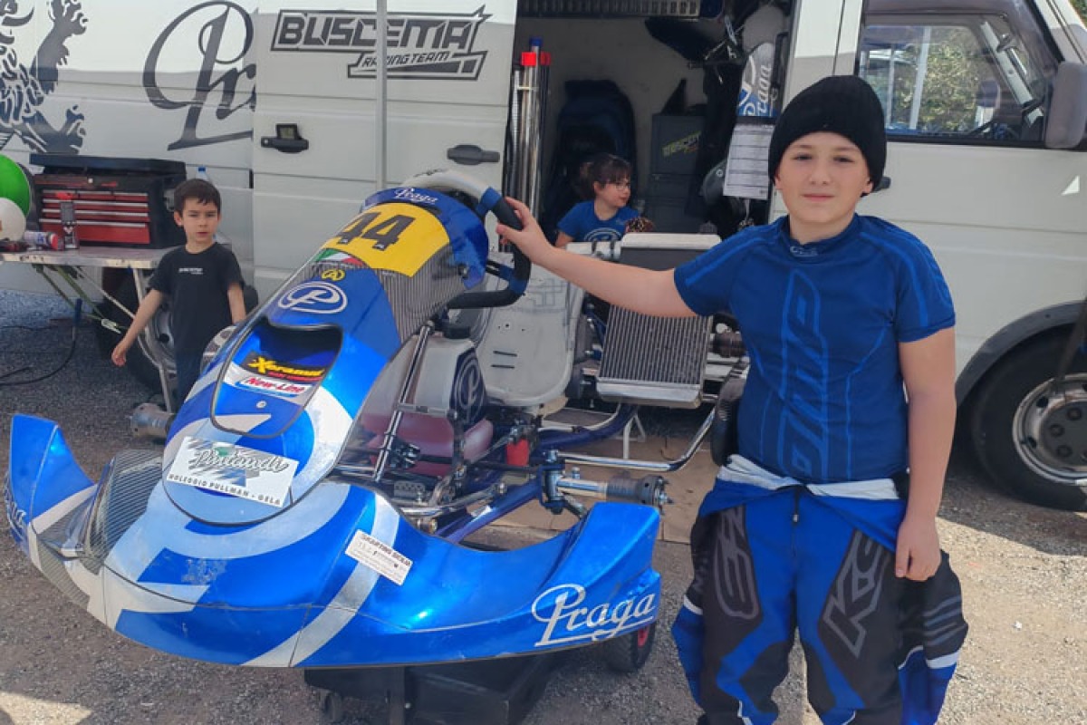 Pintaudi sfiora il podio nell’esordio in Ok N Junior a Vittoria - 