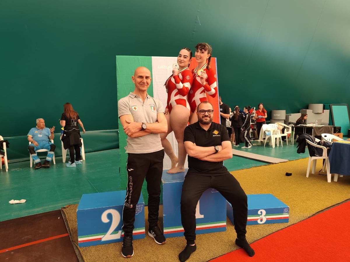 Straordinaria doppietta per la Gymnastics Club con Puccio e  Caci al Campionato Regionale Individuale LC3 - 