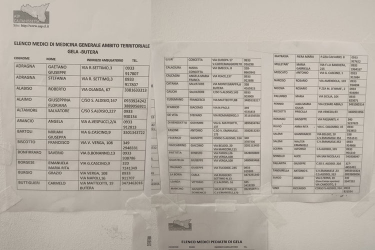 Nuovo elenco dei medici di famiglia: vince il personale, chiarezza per gli utenti - 