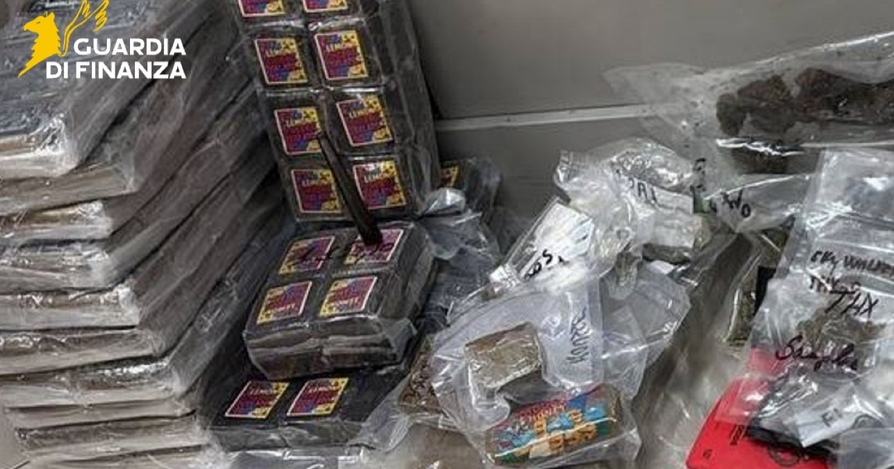 Hashish e marijuana, maxi sequestro e un arresto  - 