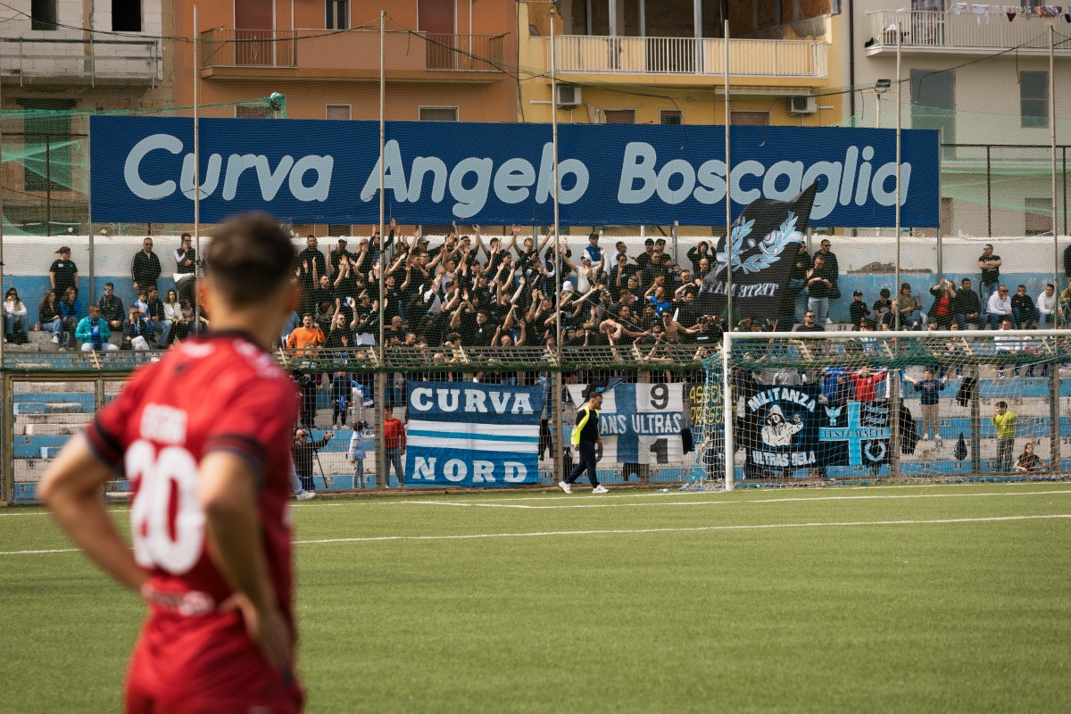 Gela, arriva il verdetto del TFN: biancazzurri penalizzati di tre punti - Foto di Davide Gerbino