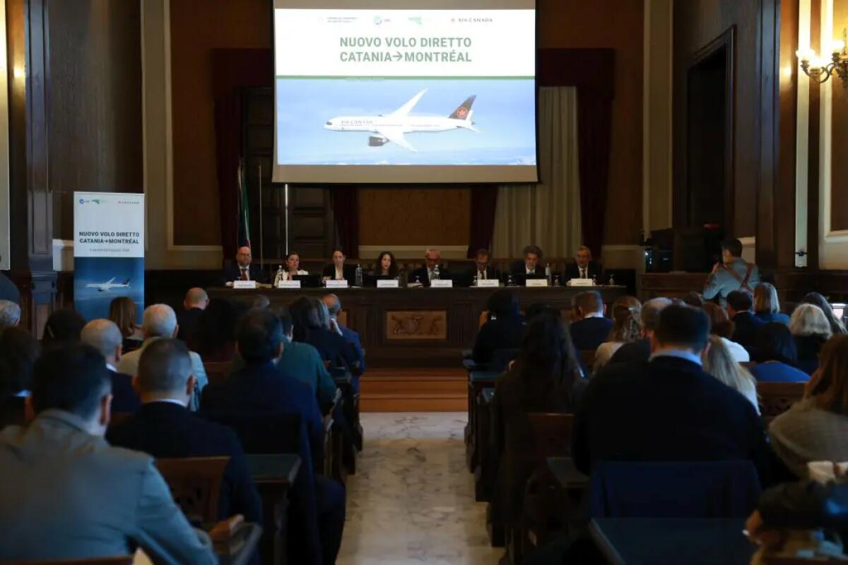 Dal 5 giugno al via il nuovo volo diretto Catania-Montreal - 