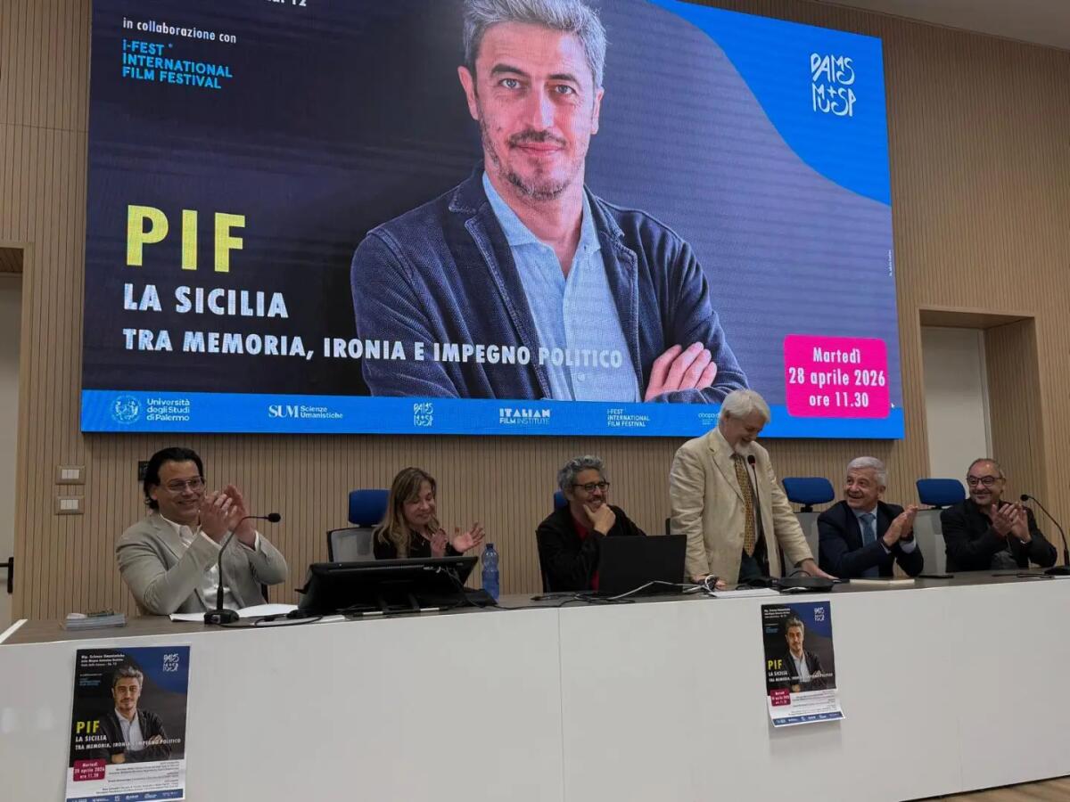 Pif incontra studenti dell’Università di Palermo: “La povertà di mezzi stimola la creatività” - 