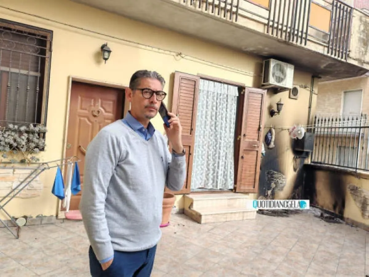 Aggressione alle forze dell'ordine in via Lipari e le minacce a Di Dio, i Campanaro al riesame - L'assessore Di Dio nella sua abitazione
