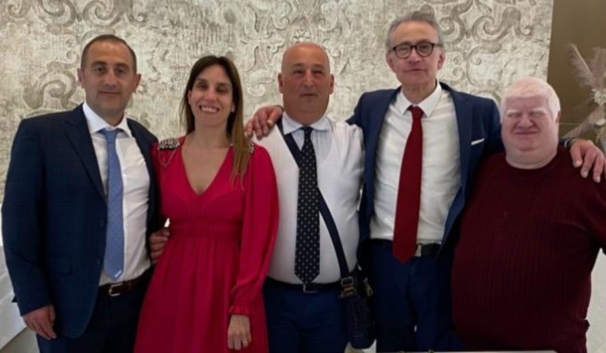 Niscemi, Museo civico diventa multisensoriale con l'iniziativa dell'Unione italiana ciechi - Il presidente Orazio Giudice, il Vicepresidente Alessandro Mosca e i consiglieri delegati Giuseppe Siciliano, Rosario Ristagno e Francesca Panzica