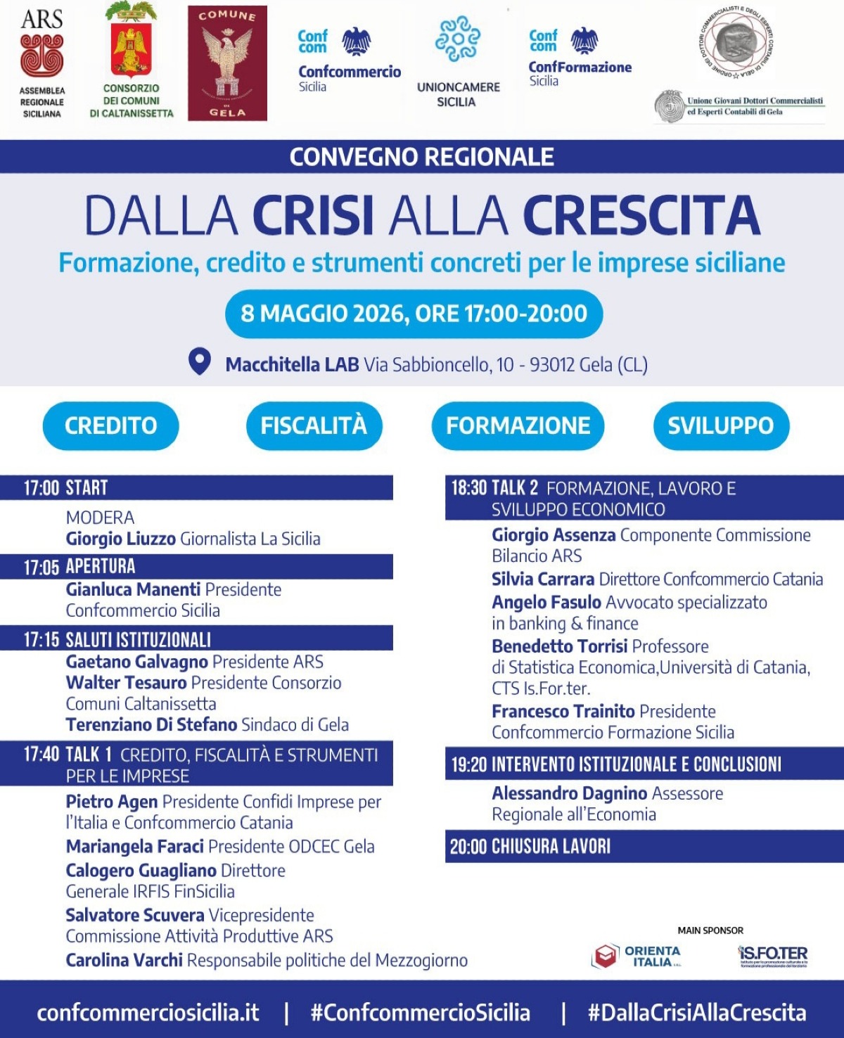 Crisi e rilancio, dibattito in città con istituzioni e professionisti  - 