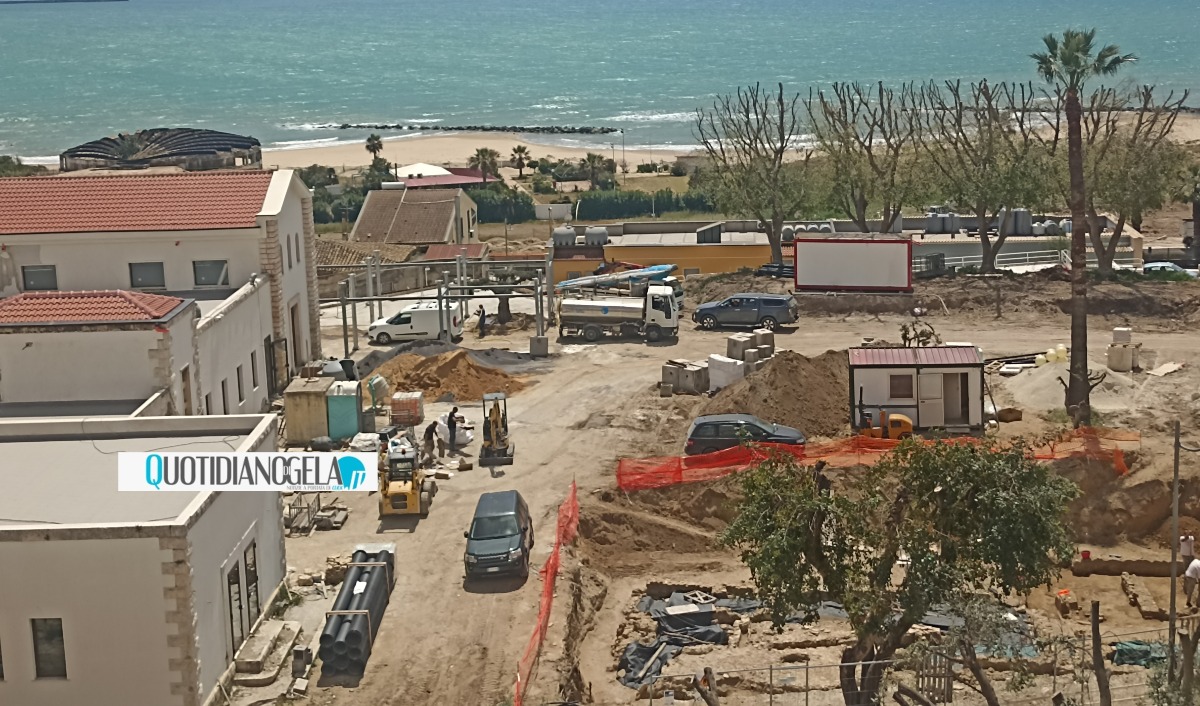 "Criticità per ex scalo ed ex mercato", verifica cantieri: "Altri rispettano scadenze" - Il cantiere dell'ex orto Fontanelle