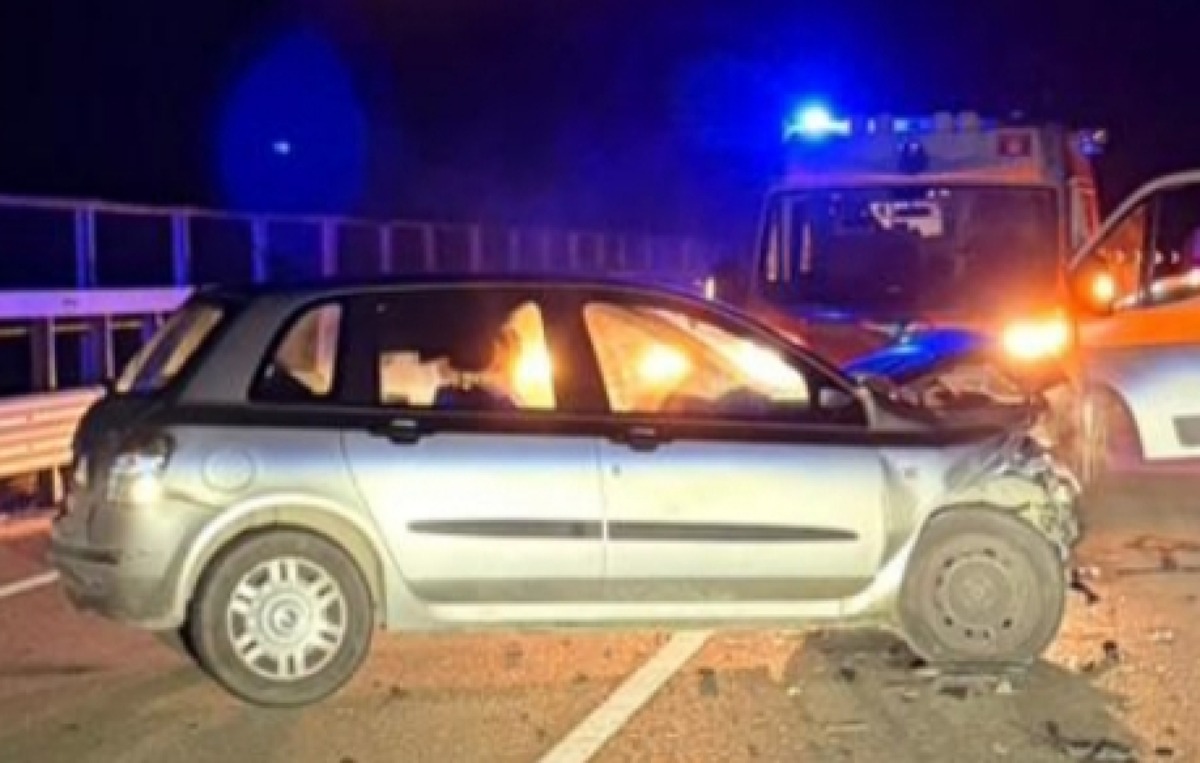 Schianto sulla 626, incidente nella notte in direzione di Butera 