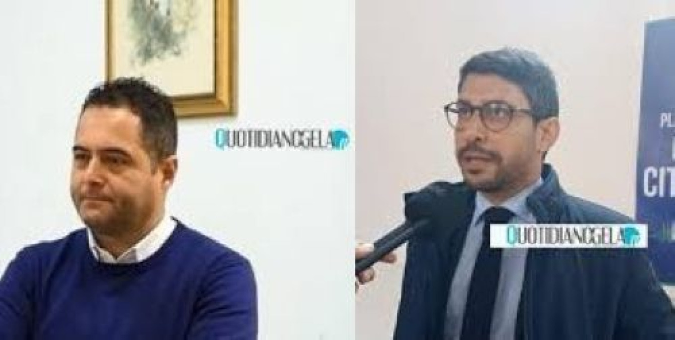 Eventi, FdI fa la satira: Di Stefano, "pensino a caso Cefpas e non a denigrare" - Di Stefano e il coordinatore Fdi Pierpaolo Grisanti