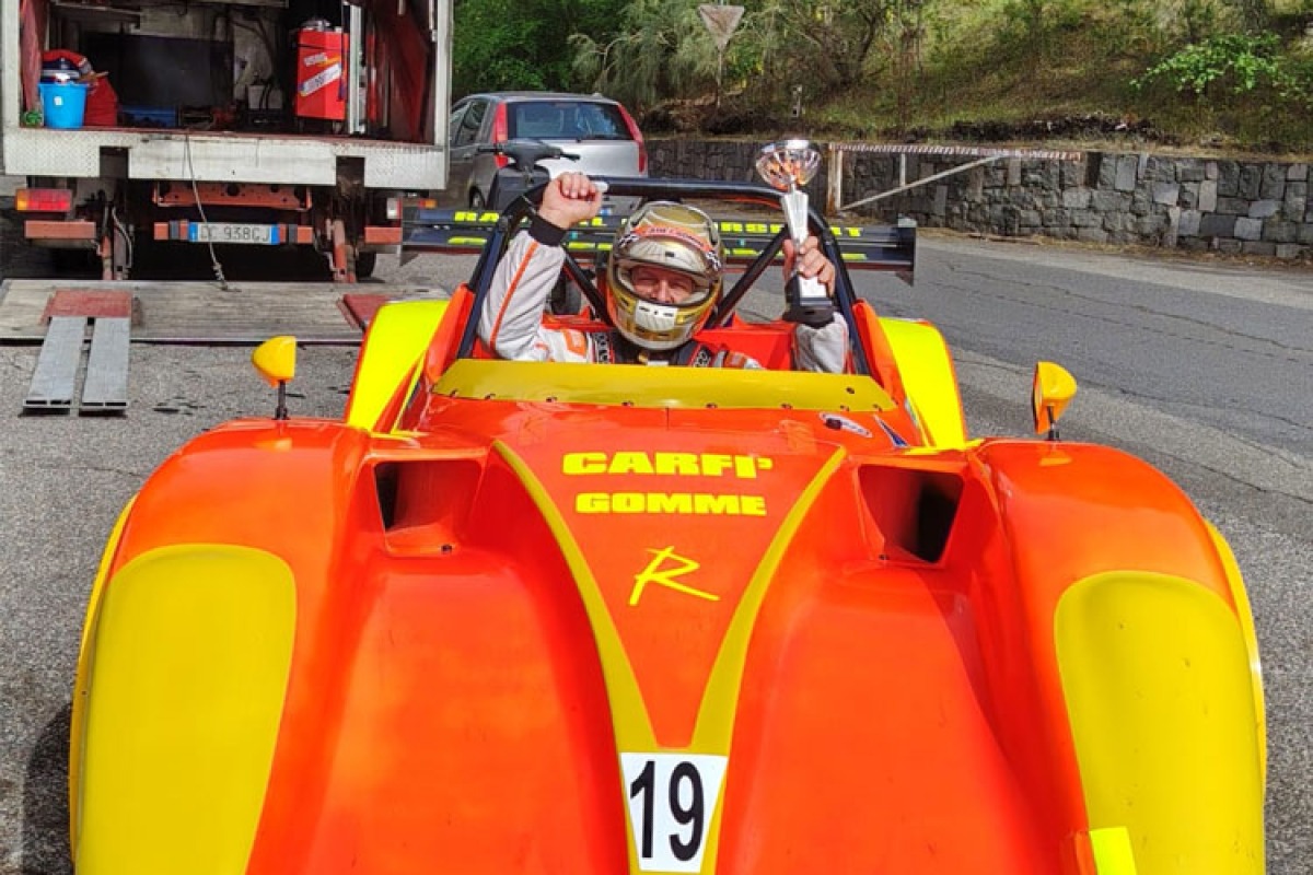 Civm, Gianni Carfì conquista il podio di classe alla 49^ Catania-Etna - 