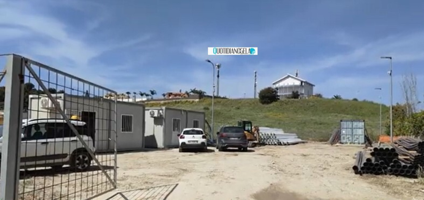 Lorefice: "Serve collaudo collettore Manfria, raddoppio depuratore Macchitella si conclude a giugno" - L'area dei cantieri a Manfria