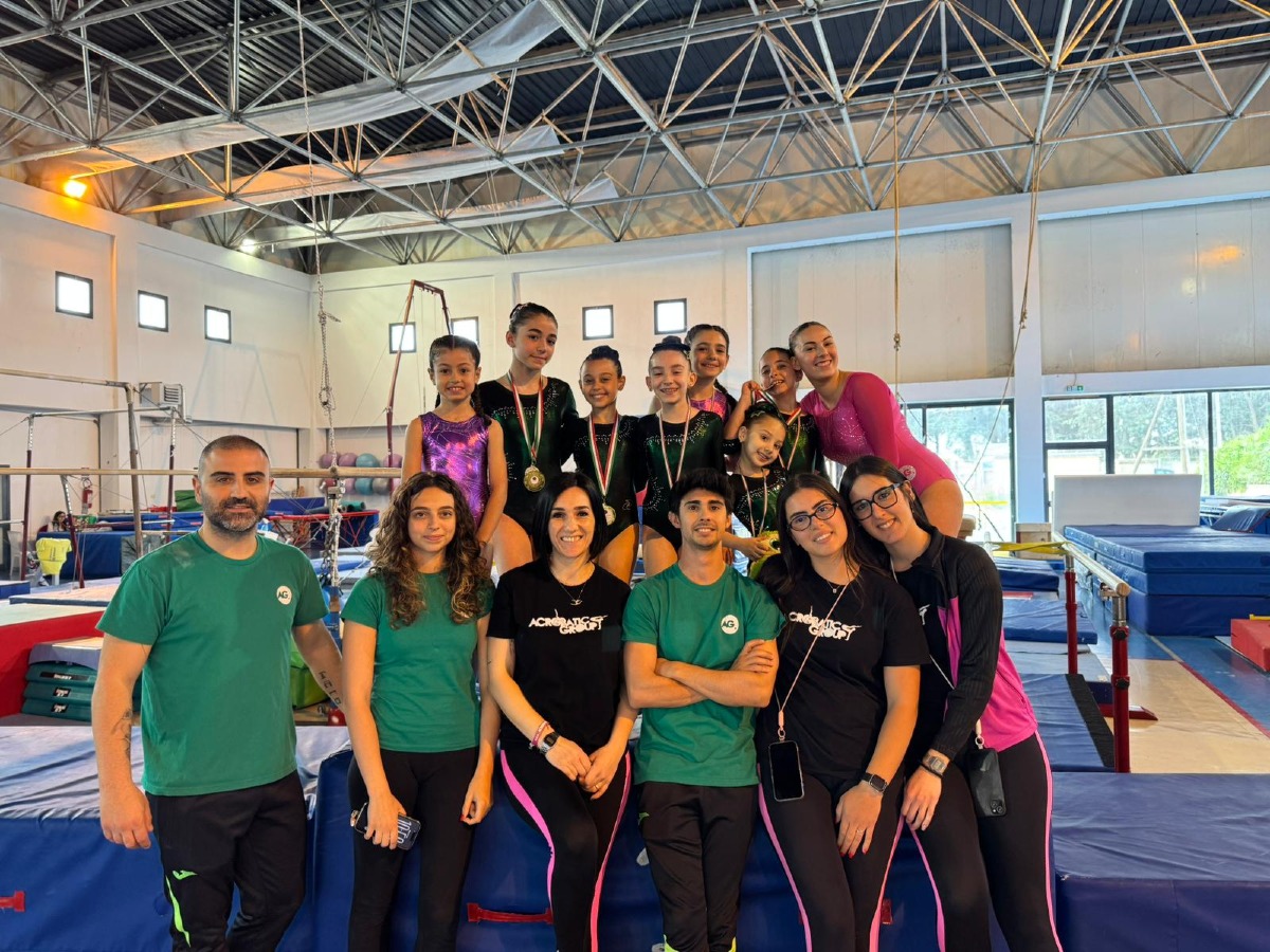 L’ Acrobatic Group chiude il Campionato FGI con 35 ori: Ragusa incorona le ginnaste gelesi - 