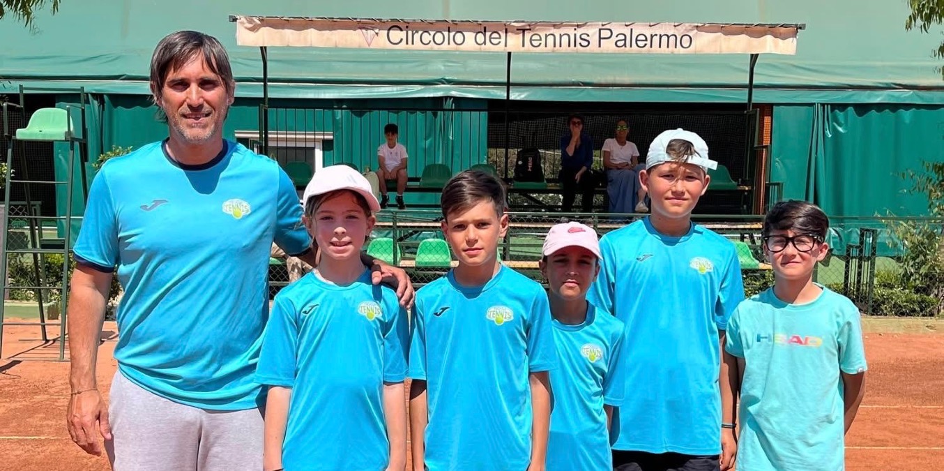 Circolo Tennis Eschilo di Gela, la formazione Under 10 conquista il titolo regionale - 