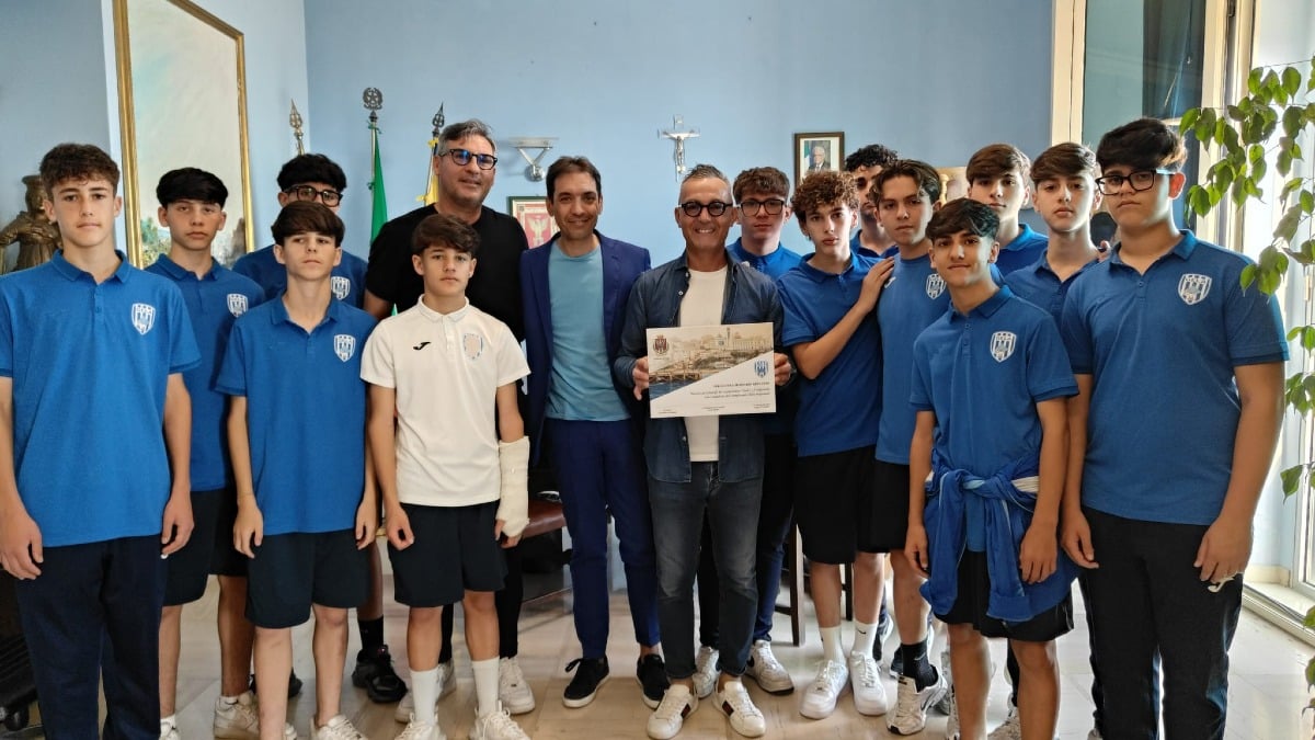 L’Amministrazione premia l’Under 15 Elite del Gela Calcio - 