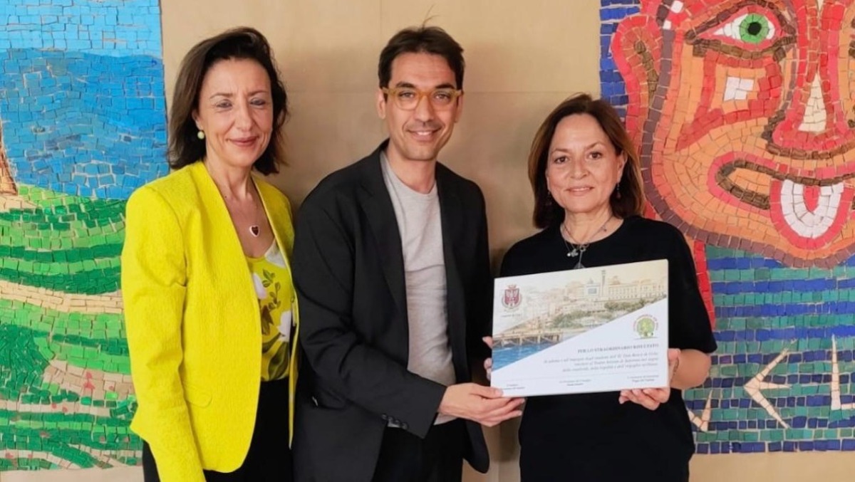 Consegnata una targa all’istituto Don Bosco per “I cento passi”, premiato a Sanremo - 