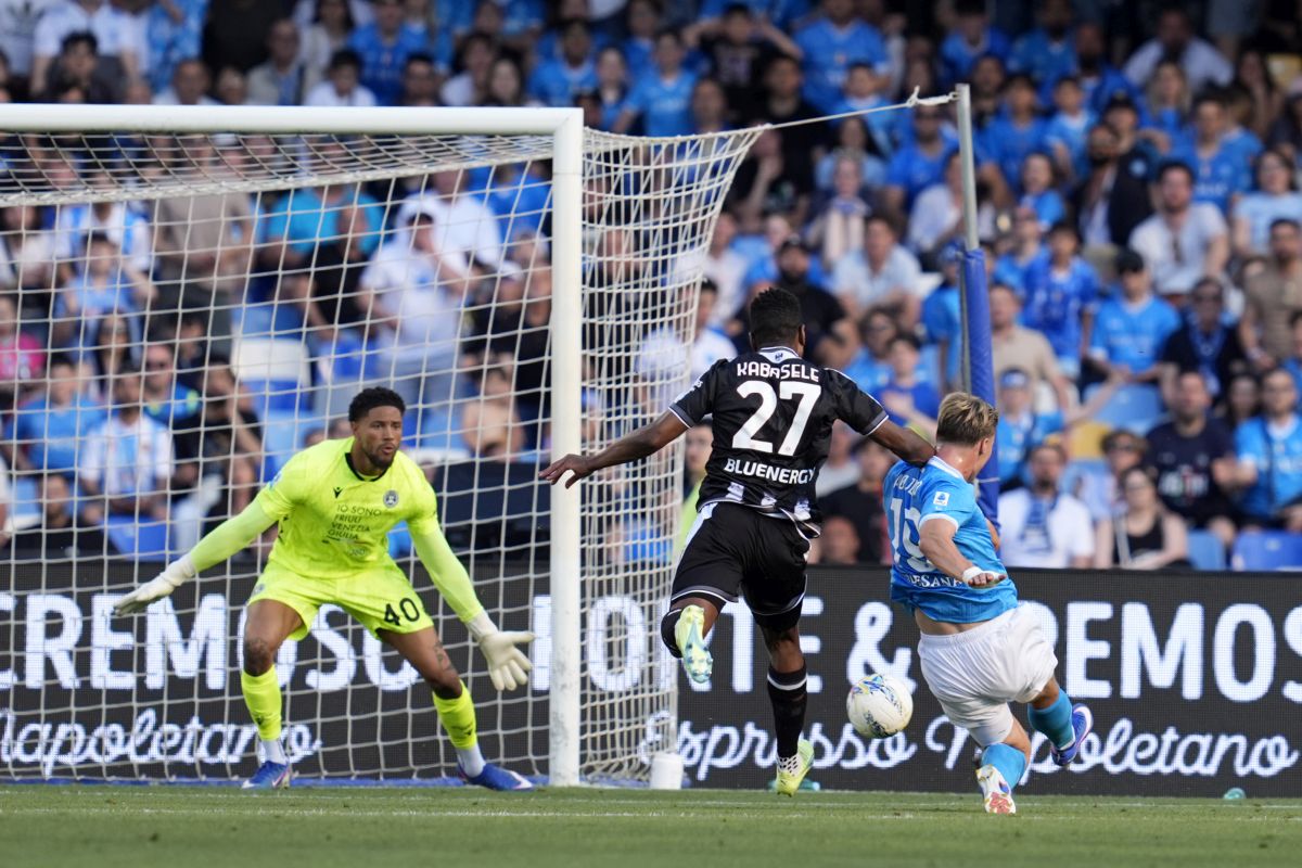 Hojlund decide la gara con l’Udinese, il Napoli chiude secondo - 