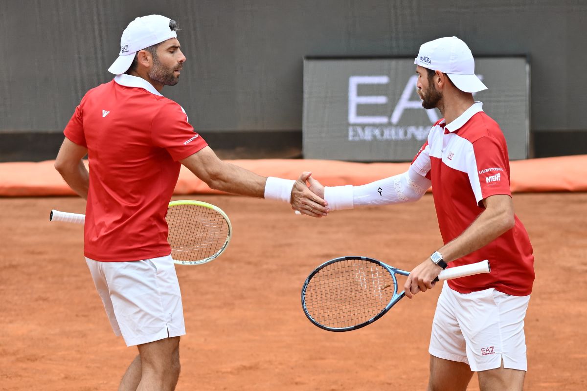 Bolelli e Vavassori vincono il doppio agli Internazionali di Roma - 