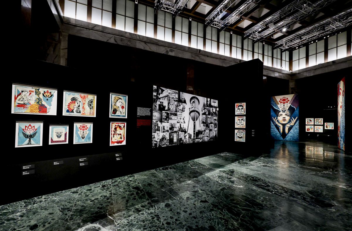L’arte urbana contemporanea di Obey alle Gallerie d’Italia a Napoli - 