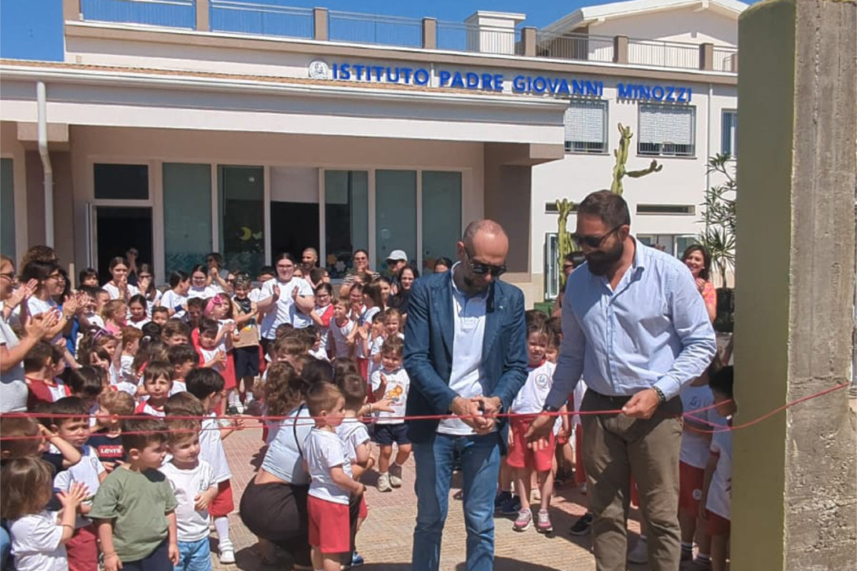 Gela, inaugurato al Don Minozzi il “Parco Educativo Laudato Sì” - 