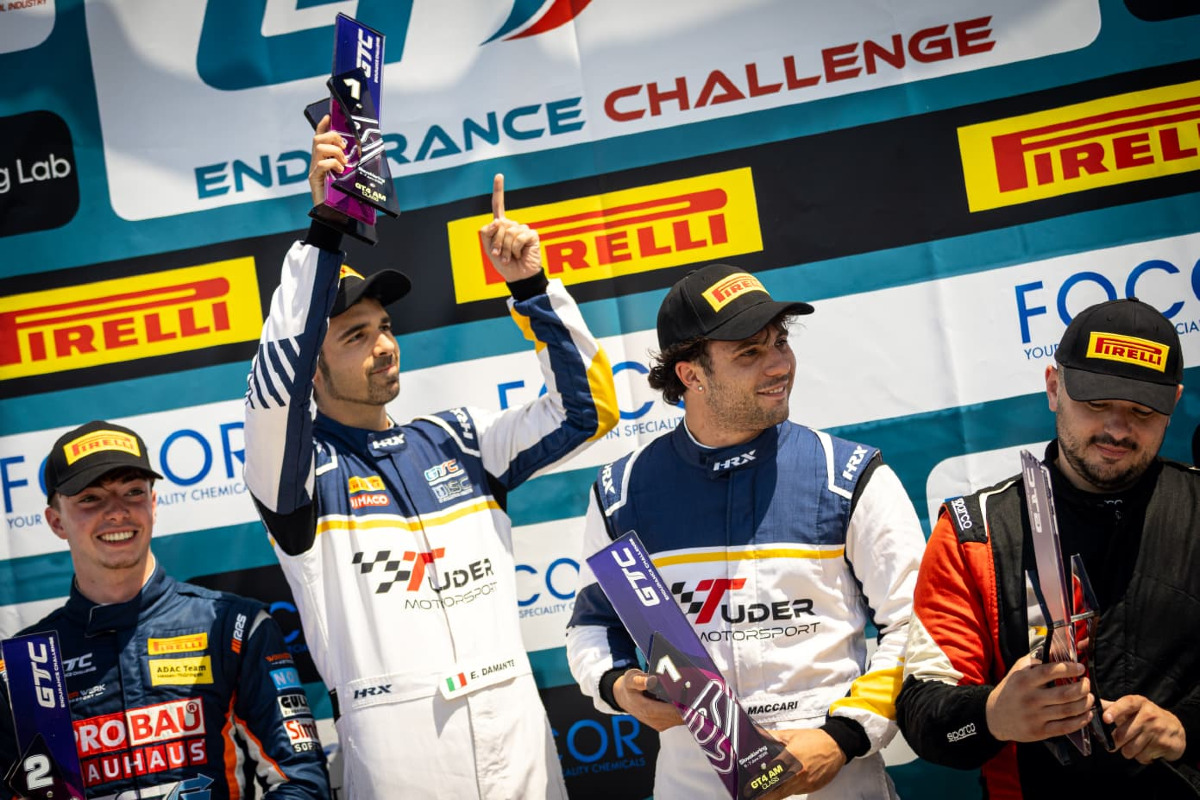 Il gelese Damante e Maccari dominano in Slovacchia, vittoria nel Gtc Endurance Challenge