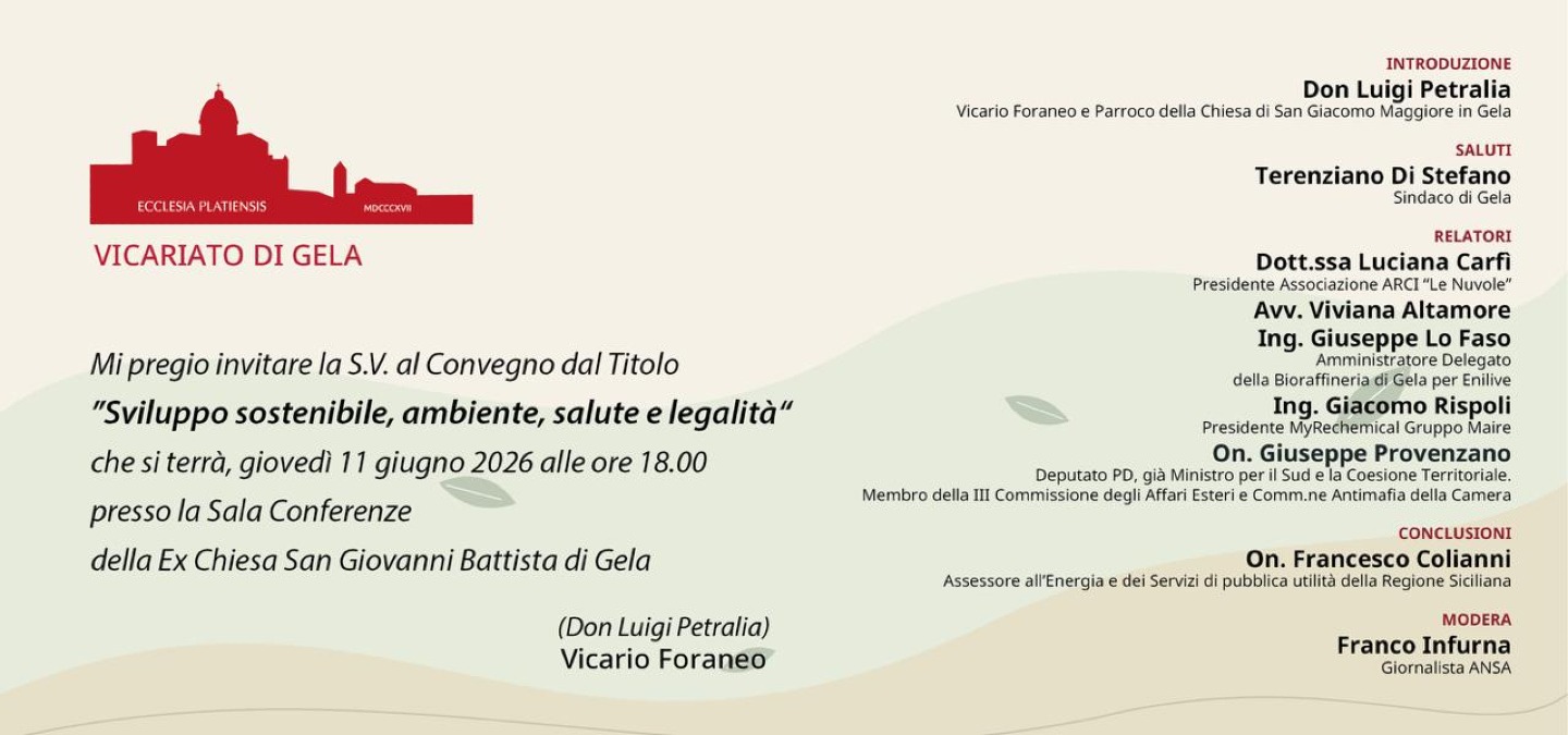 Confronto su sviluppo sostenibile, ambiente, salute e legalità - 