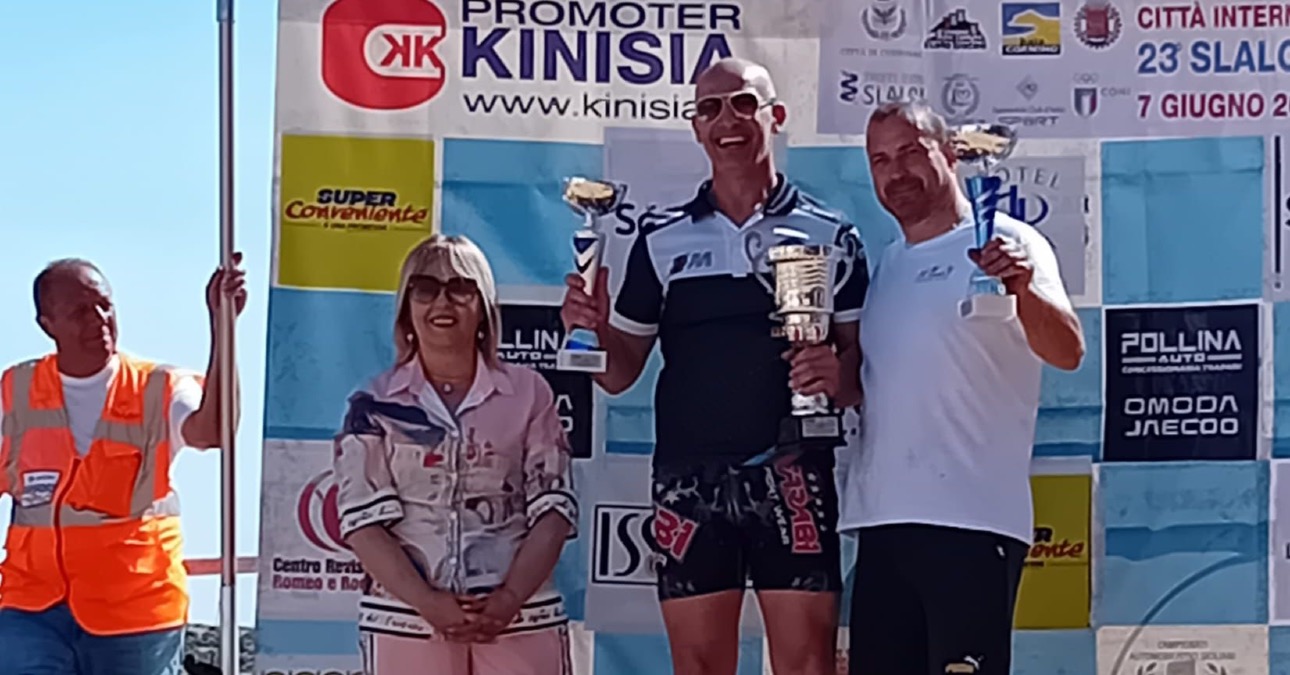 Carfì giganteggia al 23° Slalom di Custonaci: quarto assoluto e primo di categoria  - 