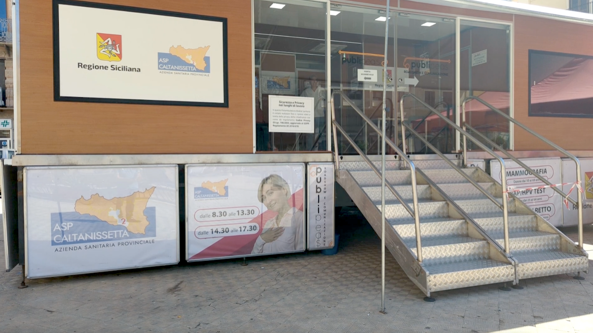 Gela, prevenzione in piazza: il camper dello screening fa tappa in città - 
