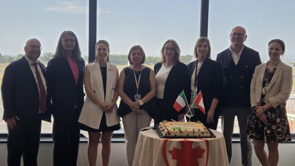Aeroporto di Catania, partito il primo volo Air Canada per Montreal - 