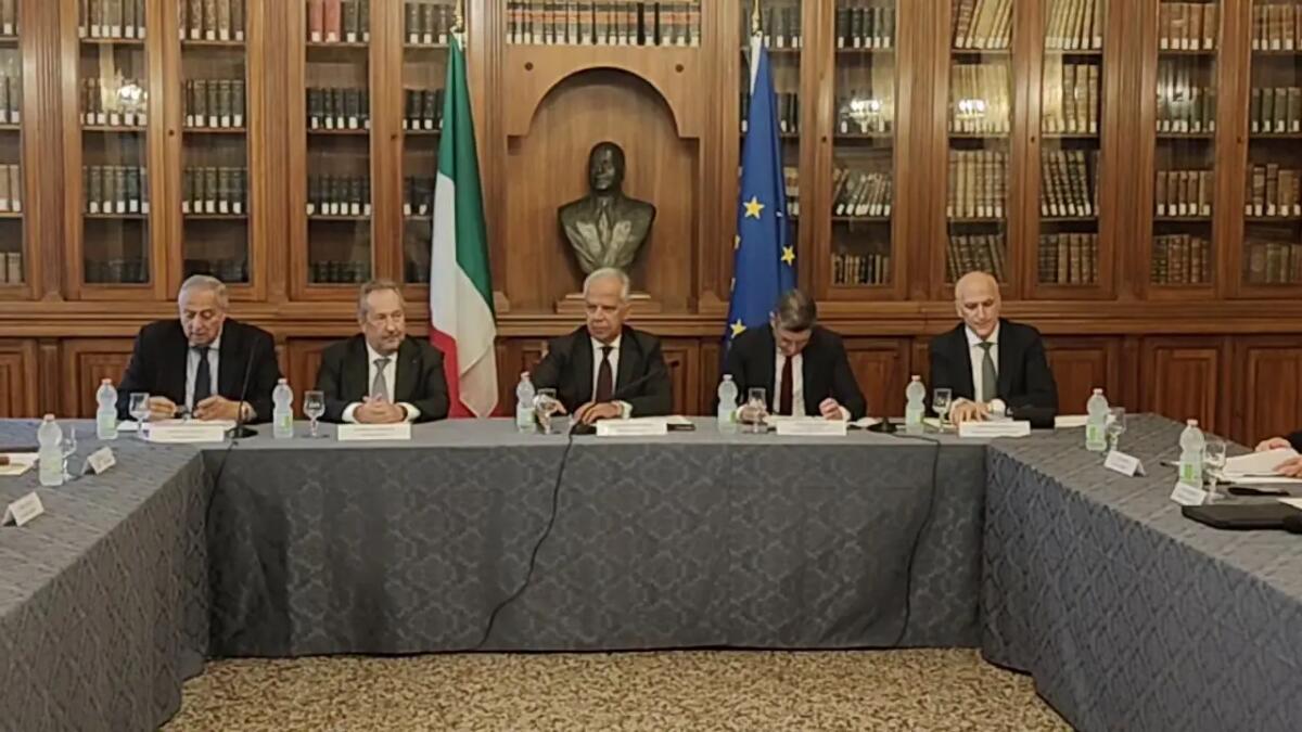 Il ministro Piantedosi in Prefettura a Palermo per la riunione del Comitato provinciale per l’ordine e la sicurezza / Video - 