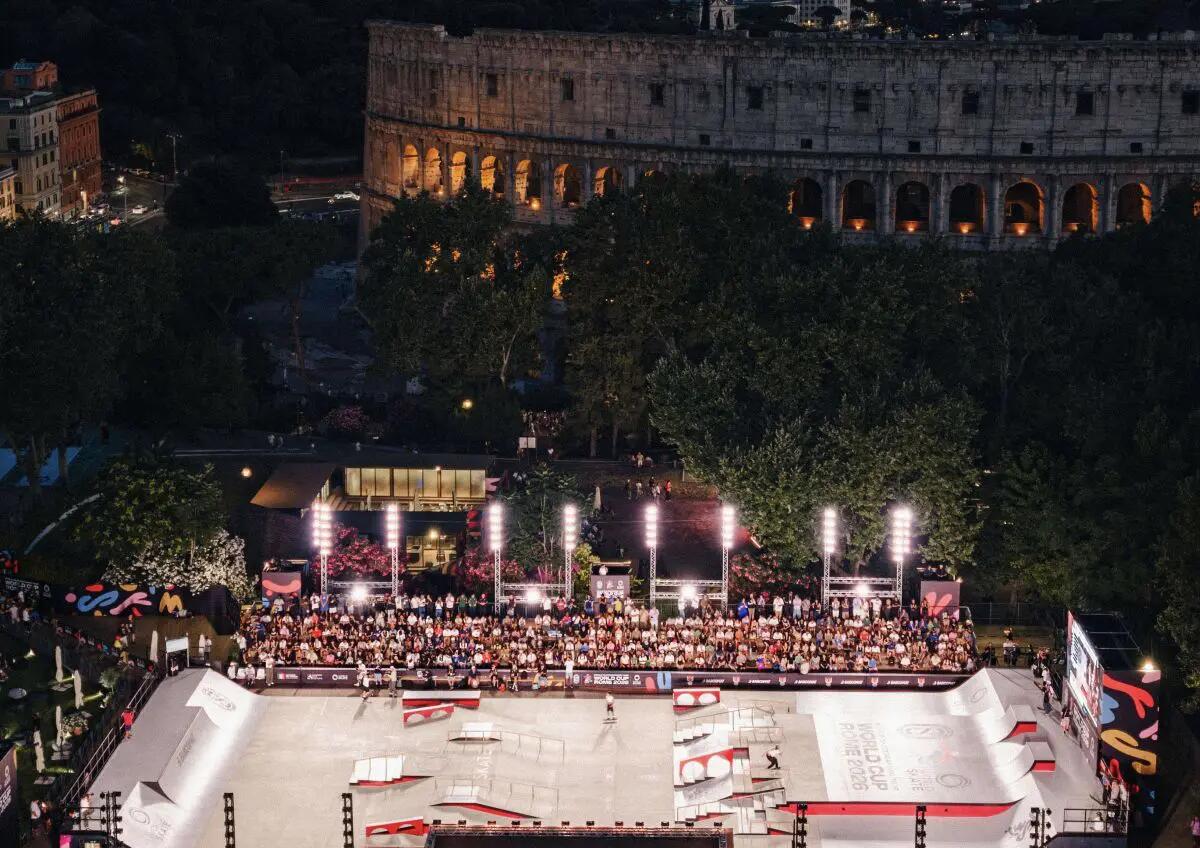Roma capitale dello skateboarding, spettacolo e trick a Colle Oppio e Ostia - 