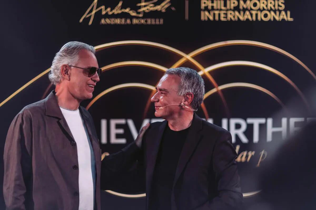 Philip Morris International e Bocelli lanciano il progetto “Believe. Further” - 