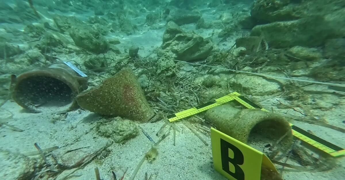 Archeologia subacquea, recuperati reperti a Lampedusa con attività congiunta di tutela del patrimonio culturale. Scarpinato: “Bene la sinergia” - 