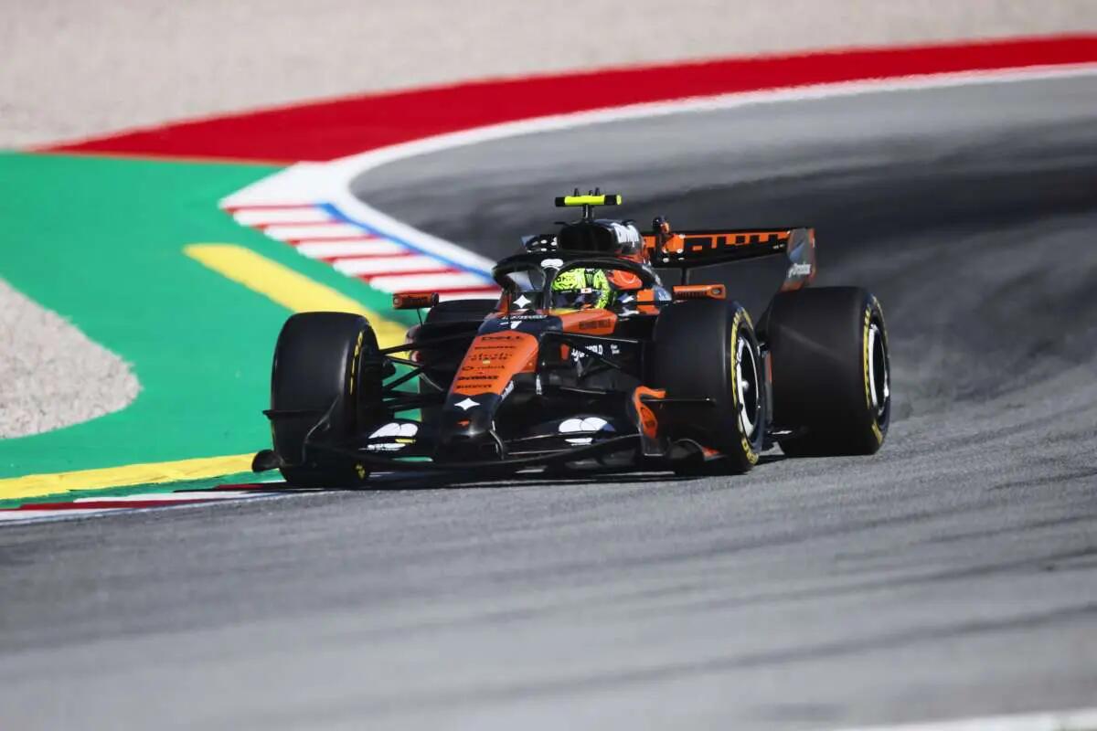 Norris in testa nelle FP2 in Catalogna, Antonelli 5° dietro Leclerc - 