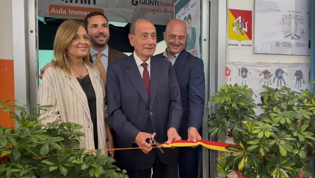 Inaugurata l’aula immersiva all’Istituto Morvillo di Monreale nel Palermitano - 