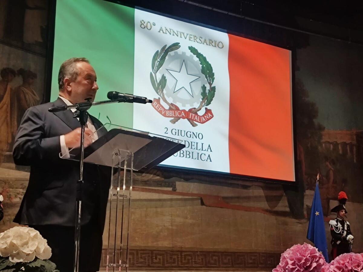 2 giugno, a Palermo si sono svolte le manifestazioni celebrative in occasione dell’80° anniversario della Repubblica - 