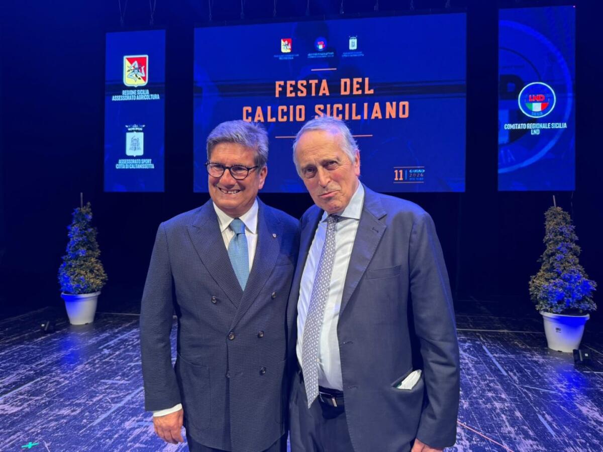 A Caltanissetta la festa del calcio siciliano, Morgana: “Un omaggio alla passione” - 