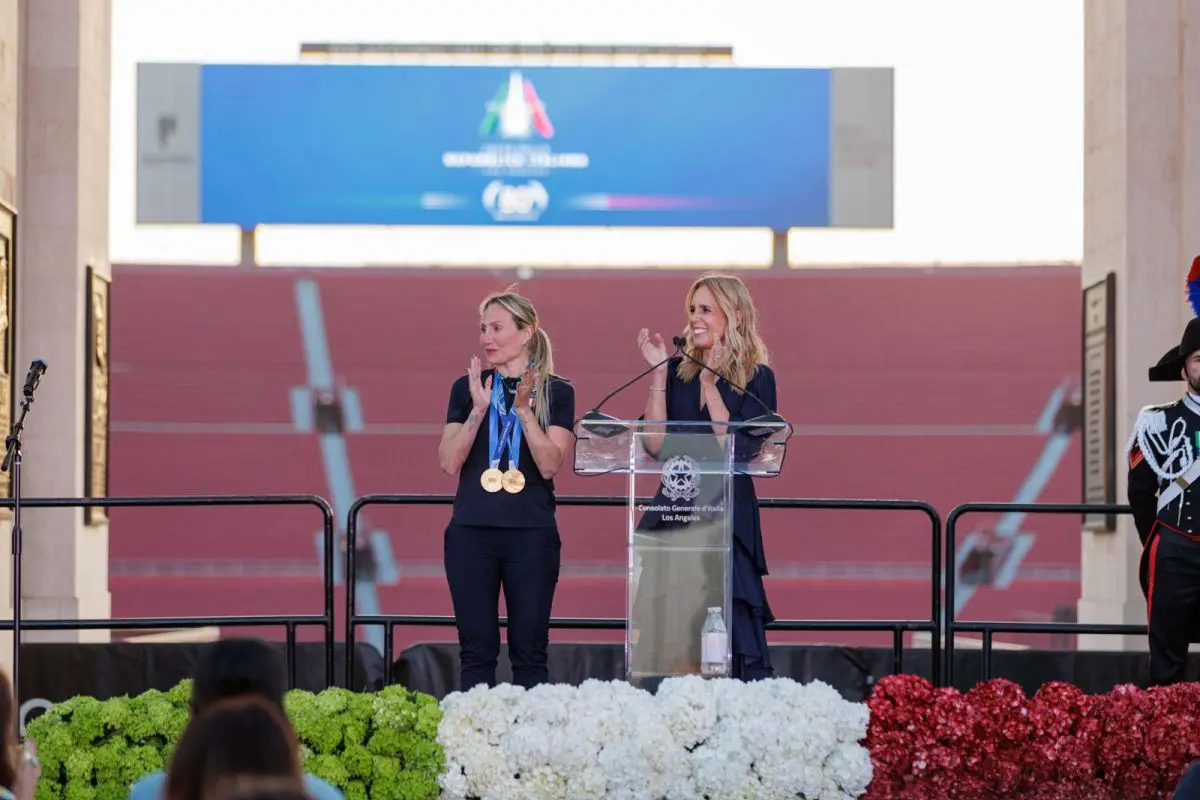 Festa Repubblica a Los Angeles, ponte Milano-Cortina 2026-LA 2028 con Lollobrigida - 