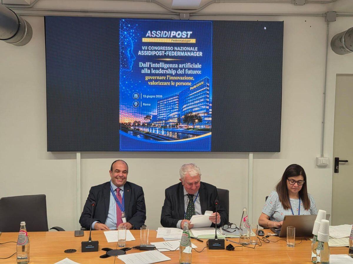 Alfano nuovo segretario generale Assidipost-Federmanager, Palmieri presidente - 