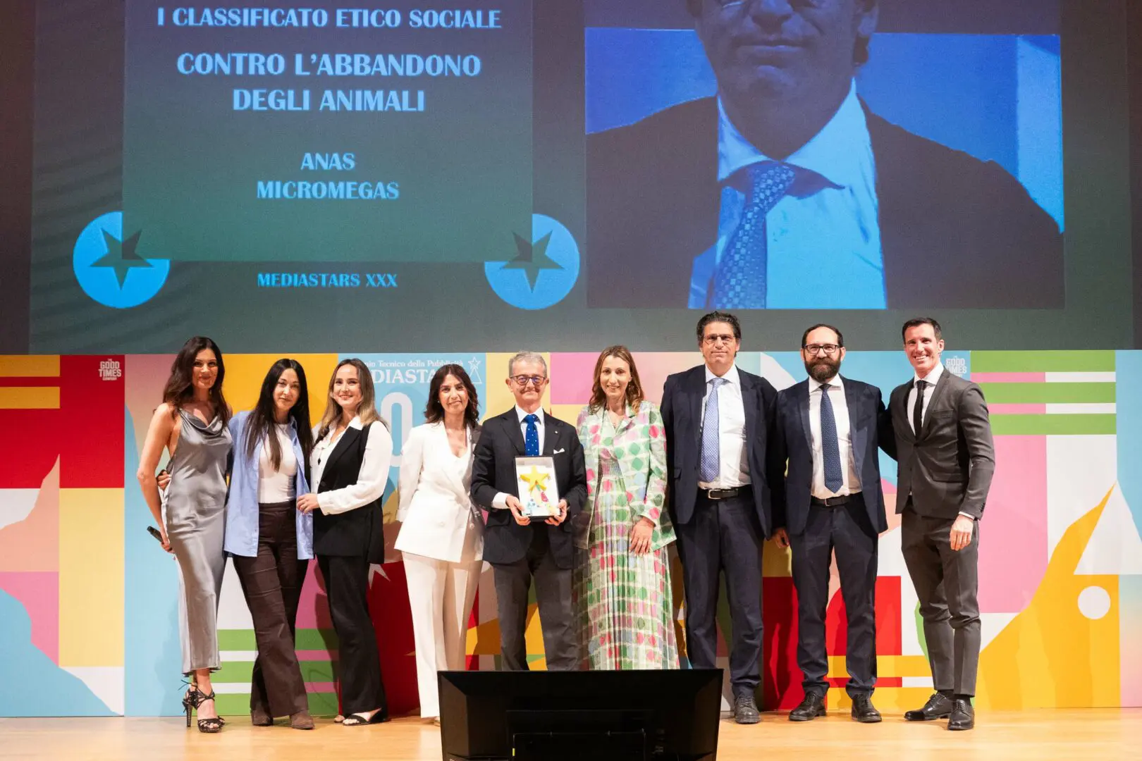 Premio Mediastars, riconoscimento ad Anas per claim in difesa degli animali - 