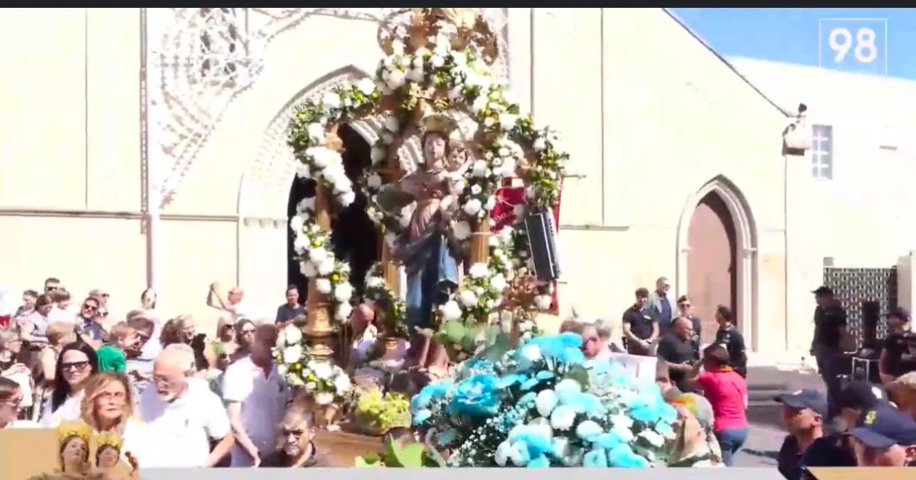 Tra ceri, uva e grazie ricevute: Gela rinnova la devozione a Maria SS delle Grazie  - 