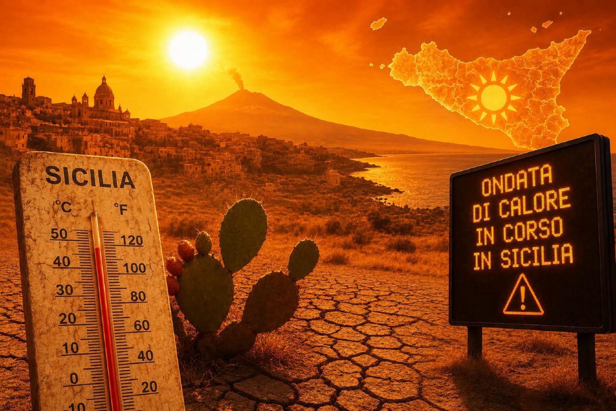 Arriva l’ondata di calore: fino a 44 gradi e rischio incendi. - 