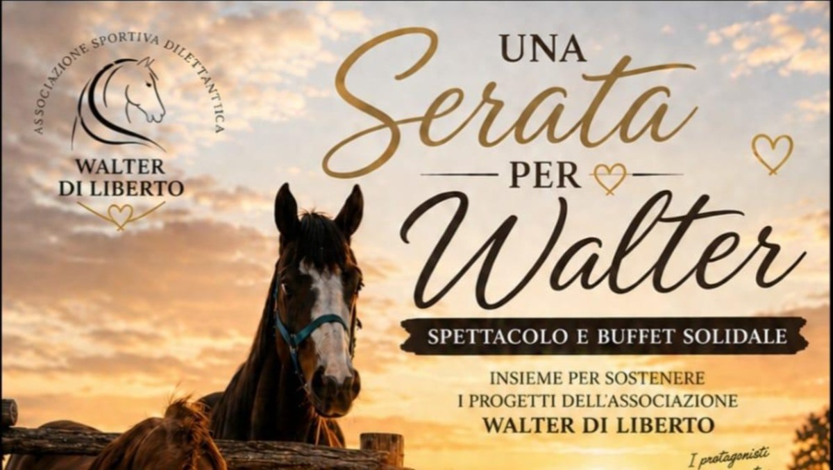 Una serata per Walter: solidarietà e speranza nel suo ricordo - 