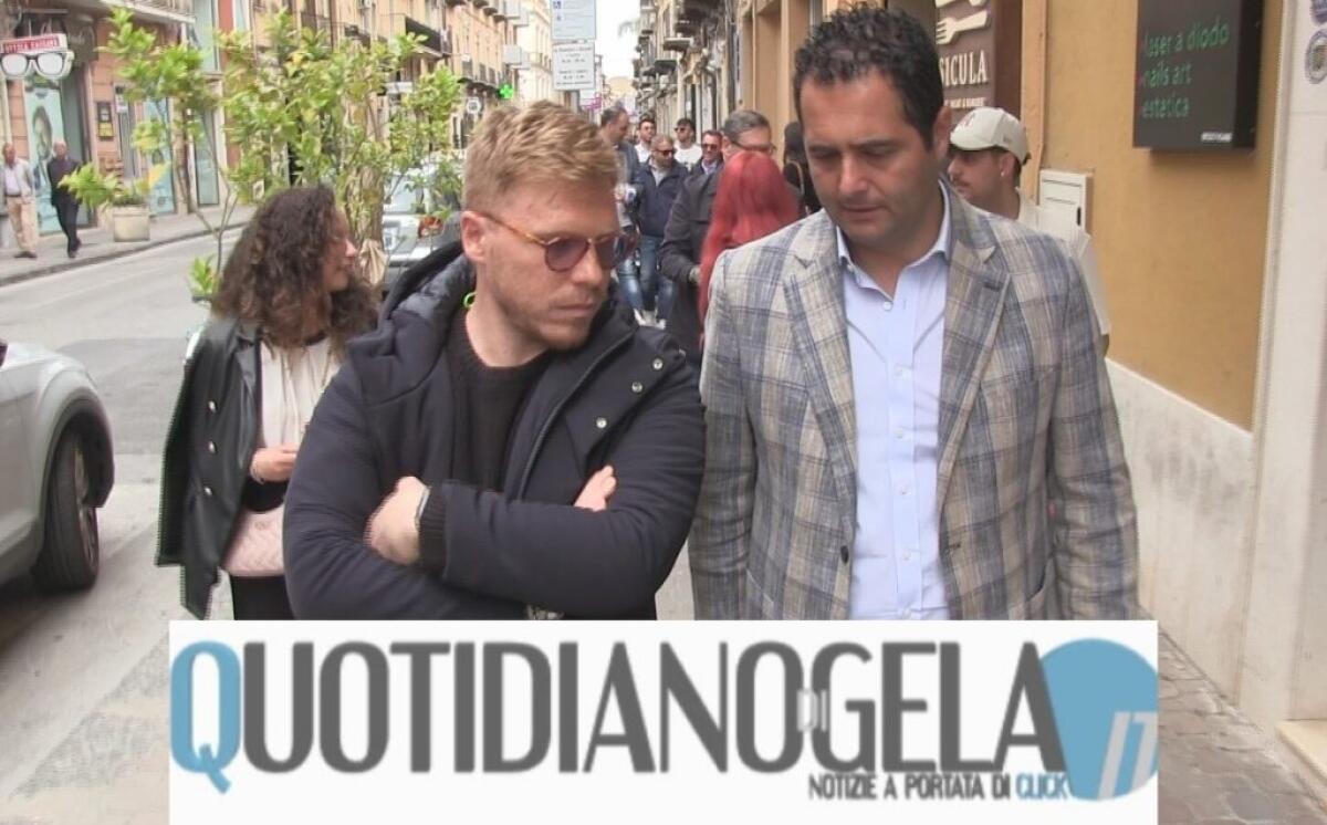Di Stefano porterà casi Timpazzo, porto e sanità al tavolo progressista: "Campo veramente largo e senza populismi" - La Vardera e Di Stefano durante la campagna elettorale di due anni fa