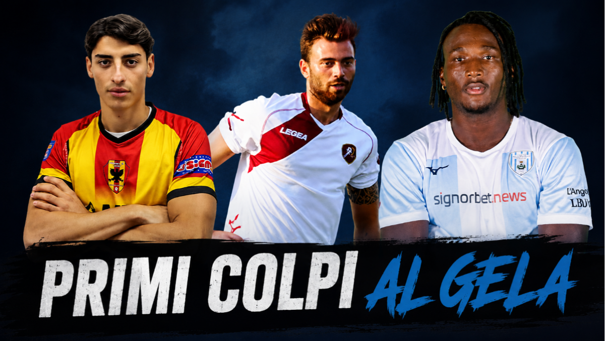 Gela, è l'ora delle firme: Ceesay, Camilleri e Ferrigno a un passo