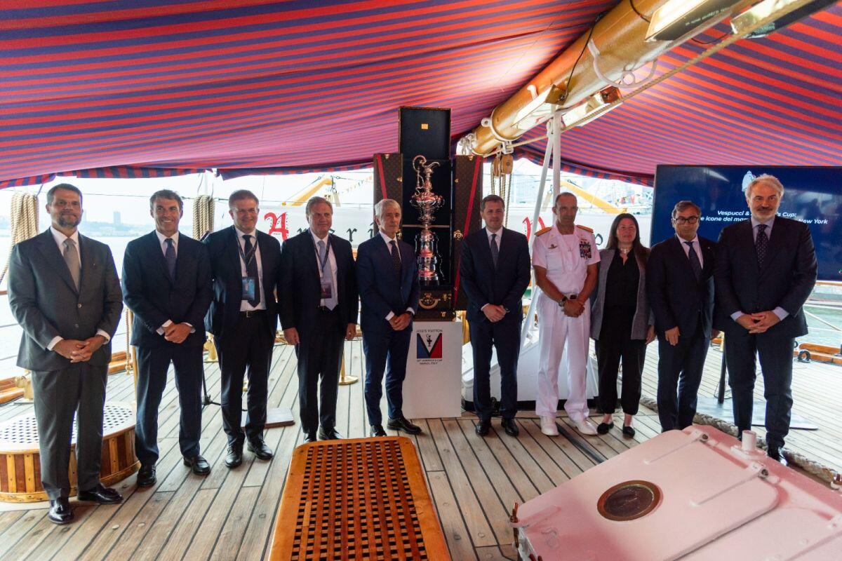 Vespucci e America’s Cup si incontrano a New York, presenti Abodi e Mezzaroma - 