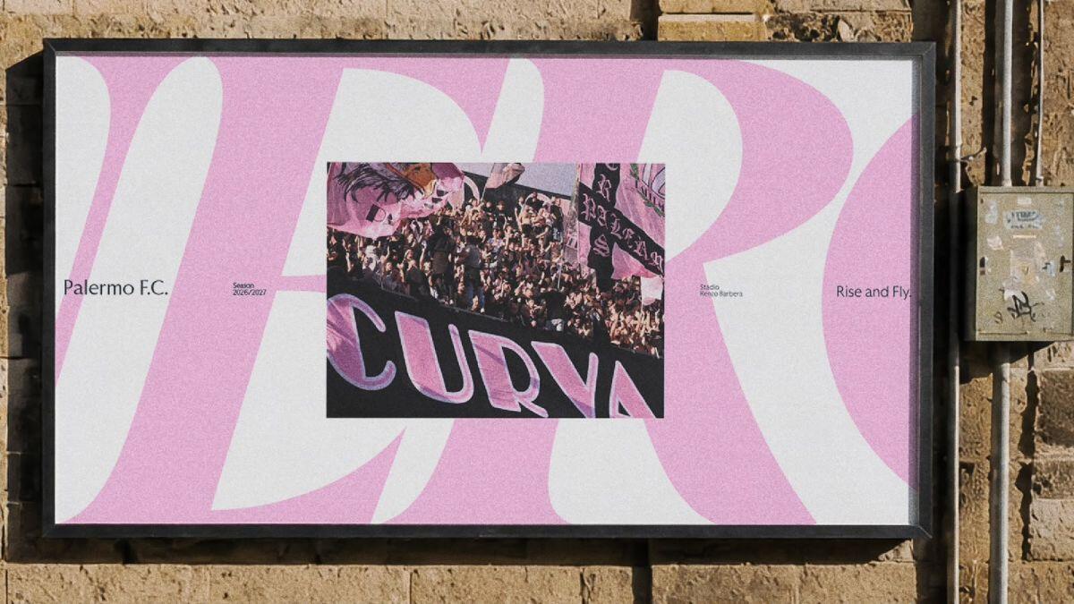 Nuova strategia di brand e identità visiva per il Palermo - 