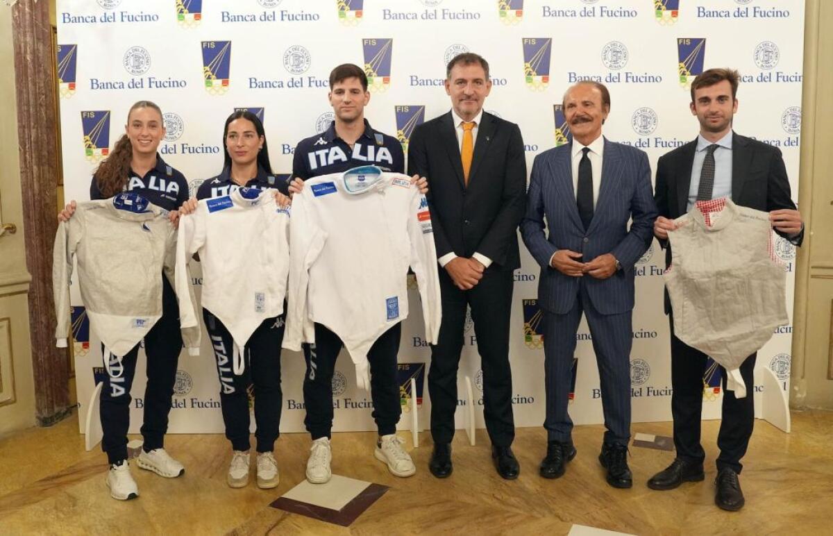 Banca del Fucino official partner della Federscherma per la stagione 2026/2027 - 