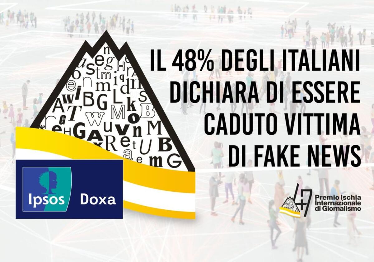 Al Premio Ischia i risultati Ipsos Doxa, il 48% degli italiani vittima di fake news - 