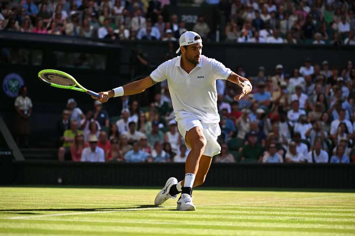 Berrettini saluta Wimbledon ai sedicesimi, Dimitrov vince al quinto - 